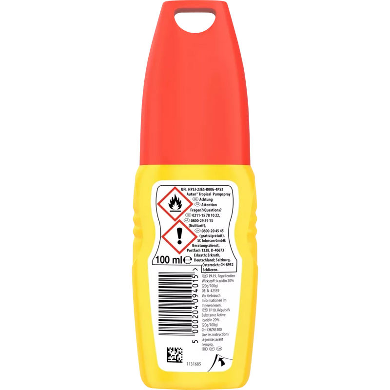 Autan Insectenwerende spray Tropical, 100 ml