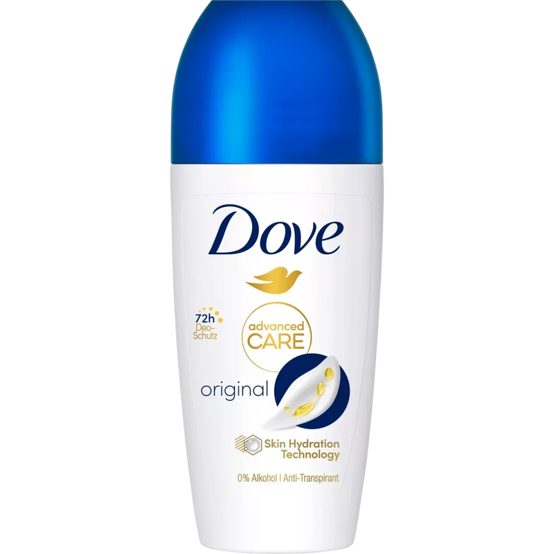 Dove Antitranspirant Deo Roll-on Advanced Care Original, 50 ml