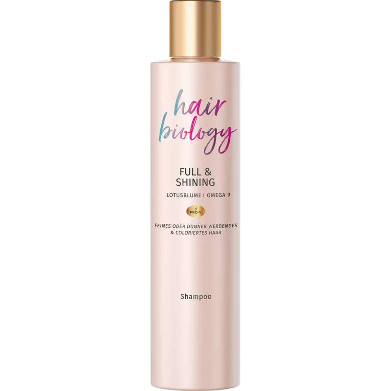 hair biology Shampoo Full & Shining, 250 ml