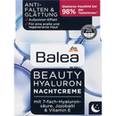 Balea Beauty Hyaluron Nachtcrème, 50 ml