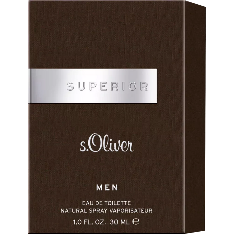 s.Oliver Eau de Toilette Superior men, 30 ml