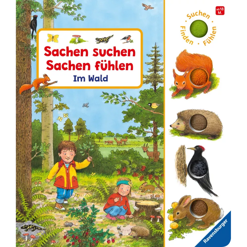 Ravensburger Sachen suchen, Sachen fühlen Im Wald, 1 Stuk