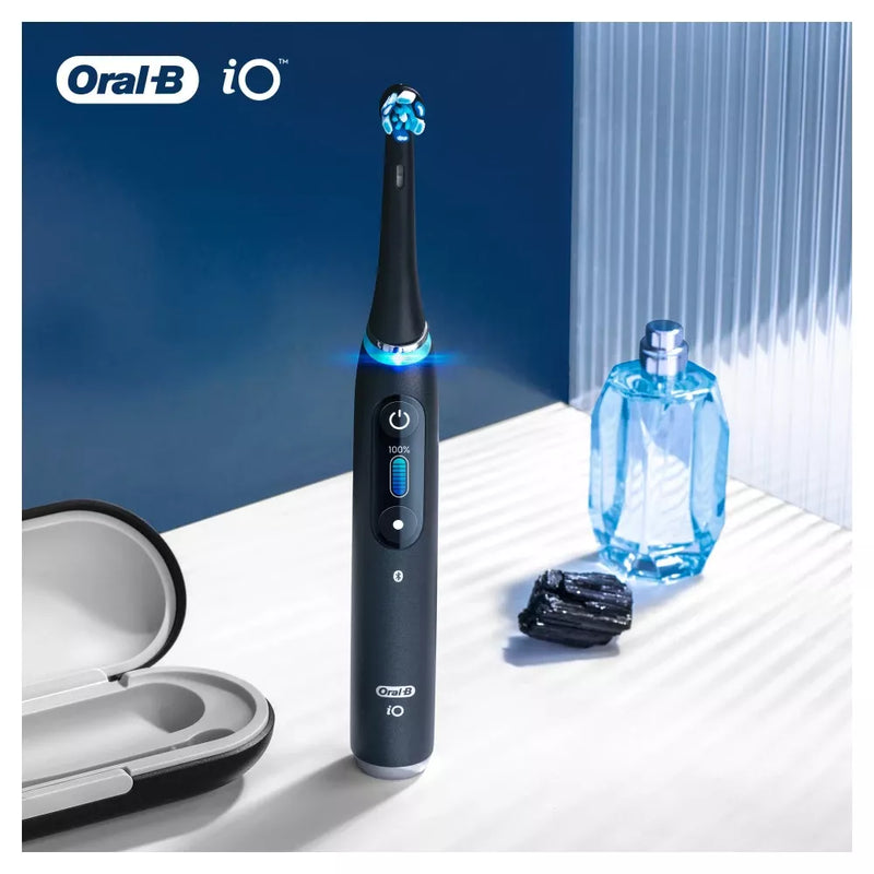 Oral-B Opzetborstels iO Ultimate Cleaning zwart, 4 stuks