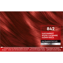 Schwarzkopf Brillance Coloration Cheveux Cachemire Rouge 842, 1 pc.