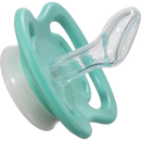 Sucette en silicone babylove Air Night, anatomique, bleu/blanc, taille 1, 0-6 mois, 2 pièces.