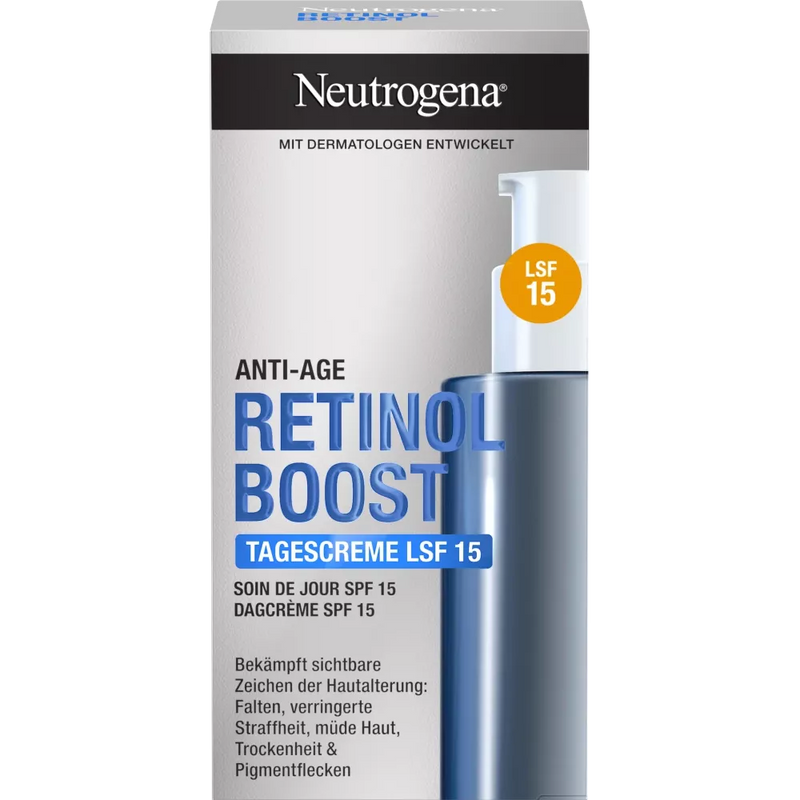 Neutrogena Dagcrème Anti-Age Retinol Boost SPF 15, 50 ml