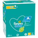 Lingettes humides Pampers Fresh Clean (15 x 80 lingettes), pack économique, 1 200 lingettes