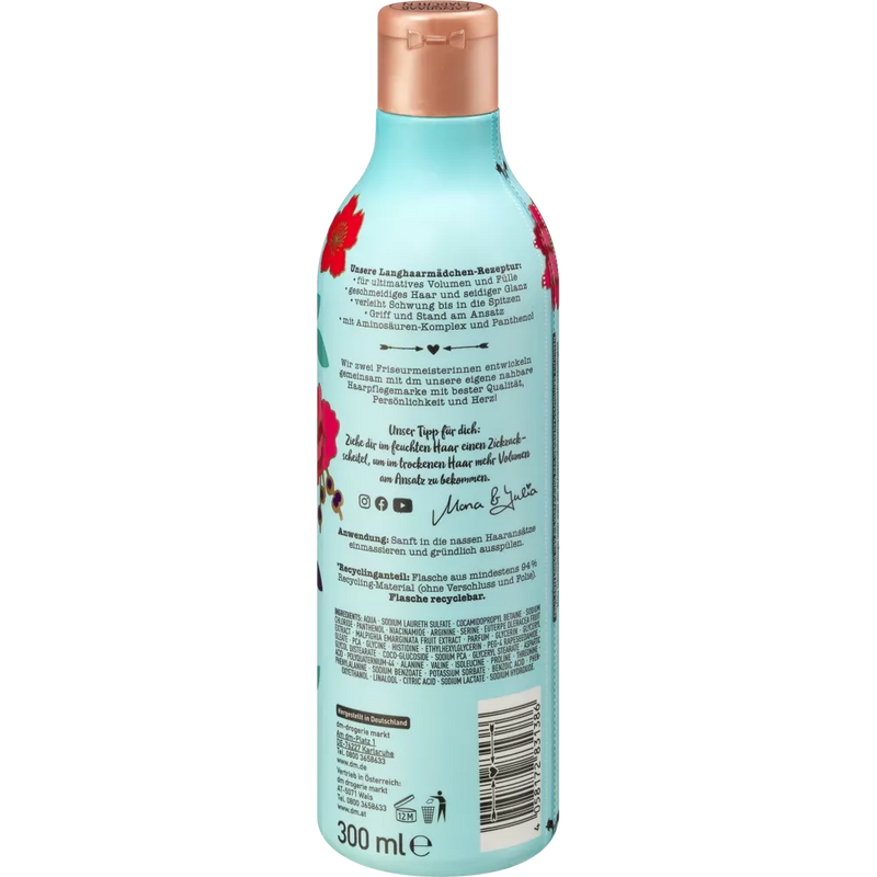 Langhaarmädchen Shampoo Volume Boost, 300 ml