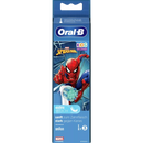 Oral-B Spiderman borstels voor kinderen, vanaf 3 jaar, extra zacht, 3 stuks