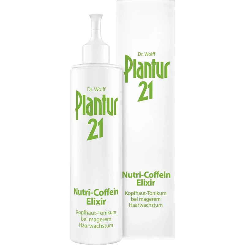 Plantur 21 Hair Tonic Nutri-Caffeine Elixir Tonic voor de hoofdhuid, 200 ml