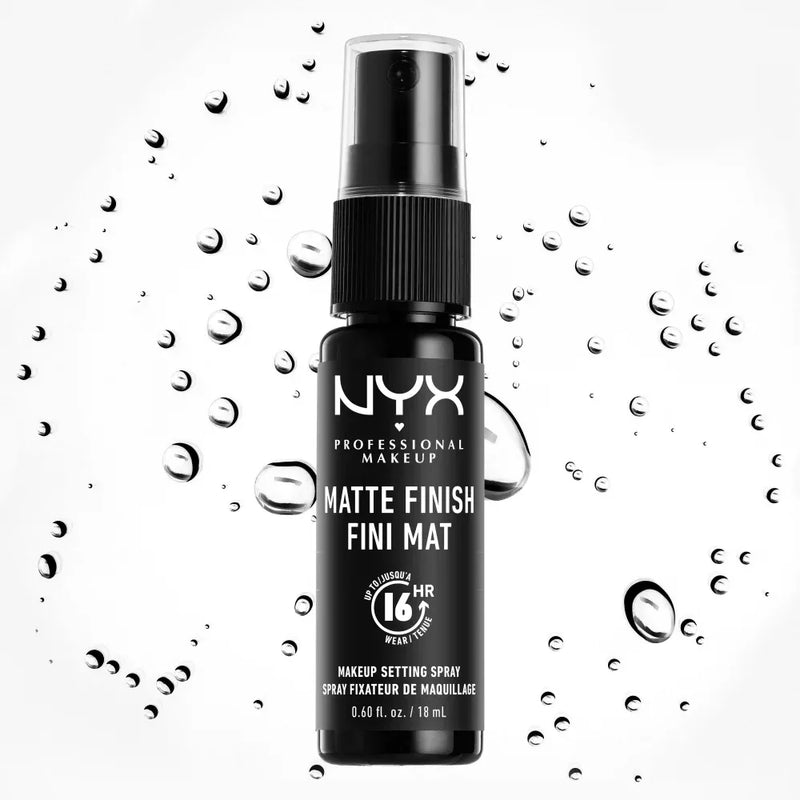 NYX PROFESSIONAL MAKEUP Matte Fixerende Spray, 18 ml
