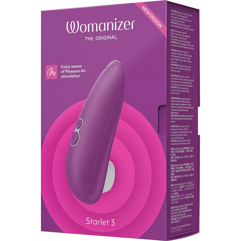 Womanizer Opleg vibrator Starlet 3, 1 stuk