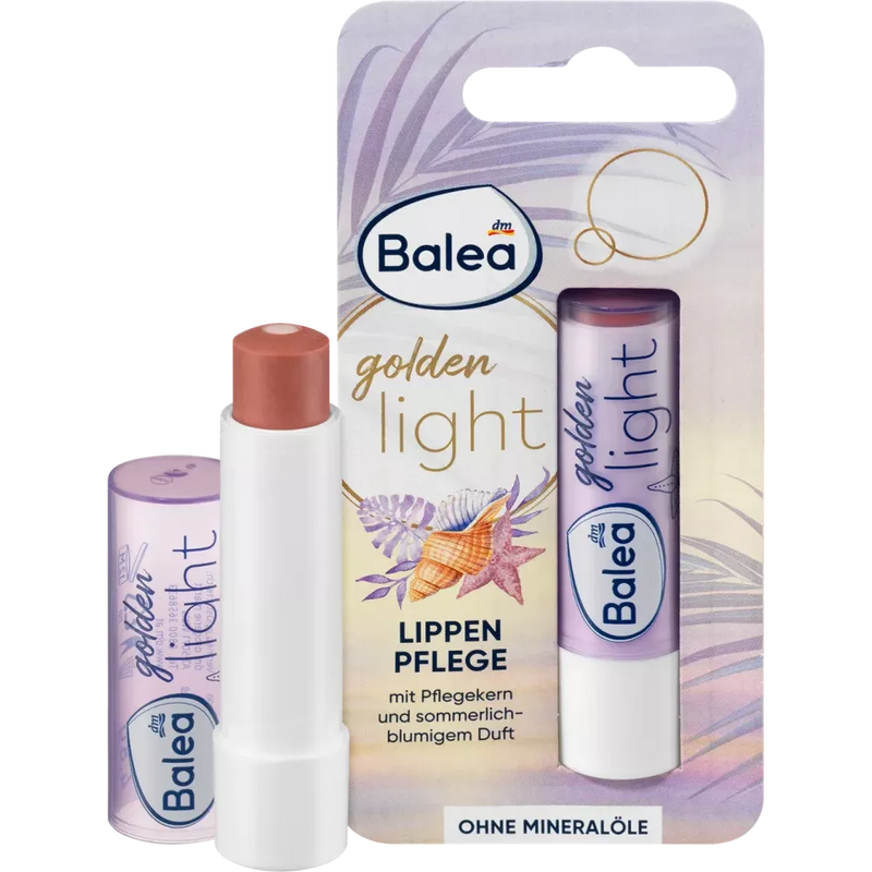 Balea Soin des Lèvres Lumière Dorée, 4,8 g