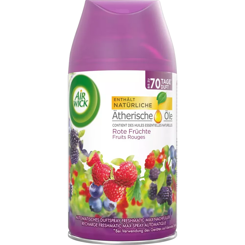 AirWick Luchtverfrisser Freshmatic Navulling Rood Fruit, 250 ml