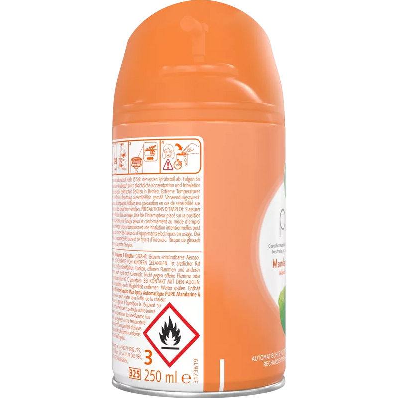 AirWick Luchtverfrisser Freshmatic Navulling Mandarijn & Limoen, 250 ml