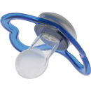 MAM Sucette Air Night silicone bleu/vert, à partir de 16 mois, 2 pièces.