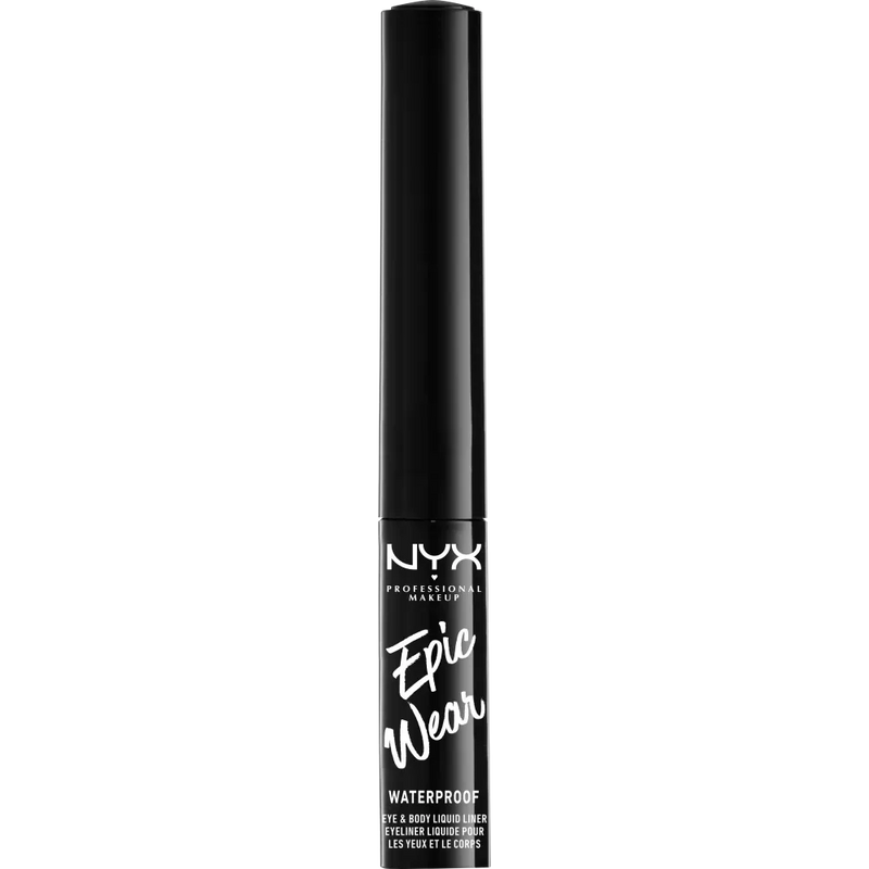 NYX PROFESSIONAL MAKEUP Vloeibare Eyeliner Epic Wear Metallic Waterproof 08 Fuchsia, 3.5 ml
