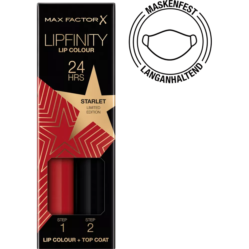 MAX FACTOR Lipfinity Lip Colour Rising Stars Collectie Starlet 88, 23 g