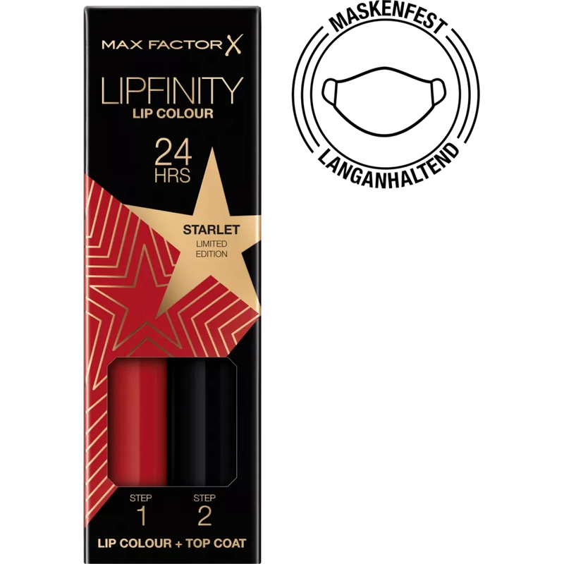 MAX FACTOR Lipfinity Rouge à Lèvres Rising Stars Collection Starlet 88, 23 g