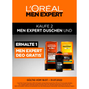 L'ORÉAL PARIS MEN EXPERT Gel Douche Hydra Energy Taurine Coup de Réveil, 300 ml