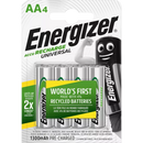 Energizer Oplaadbare batterijen Mignon AA 1300 mAh, 4 stuks