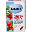 Mivolis Cranberry + Vitamine C Capsules, 60 stuks, 68 g