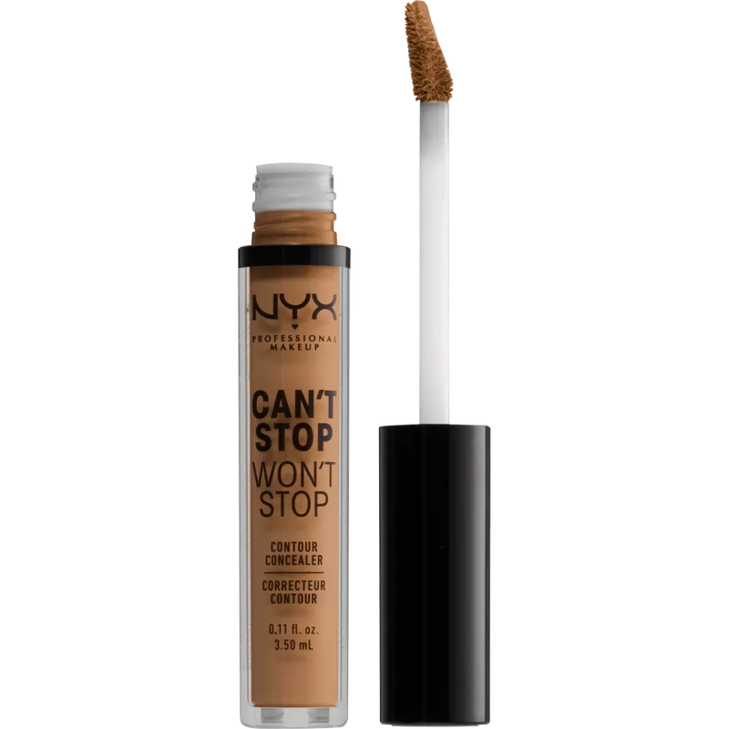 NYX PROFESSIONAL MAKEUP Concealer Can't Stop Won't Stop Contour Warm Honey 15.9, 3.5 ml