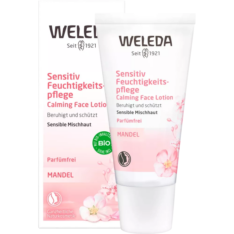 Weleda Dagcrème Amandel Gevoelige Moisturiser, 30 ml