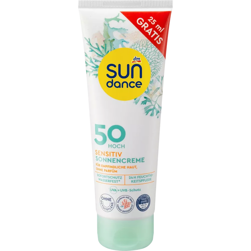 SUNDANCE SUNDANCE Gevoelige Zonnecrème SPF 50 Overvulling, 125 ml