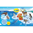 SauBär Bain surprise Pôle Nord et Sud, 1 pièce