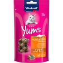 Vitakraft Cat Snacks, Cat Yums au poulet et herbe à chat, 40 g