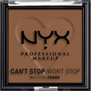 NYX PROFESSIONAL MAKEUP Poudre Can't Stop Won't Stop matifiante profonde 09, 6 g