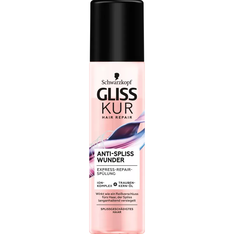 Schwarzkopf Gliss Kur Express Repair Conditioner Anti-Spliss Miracle 200ml, 200 ml