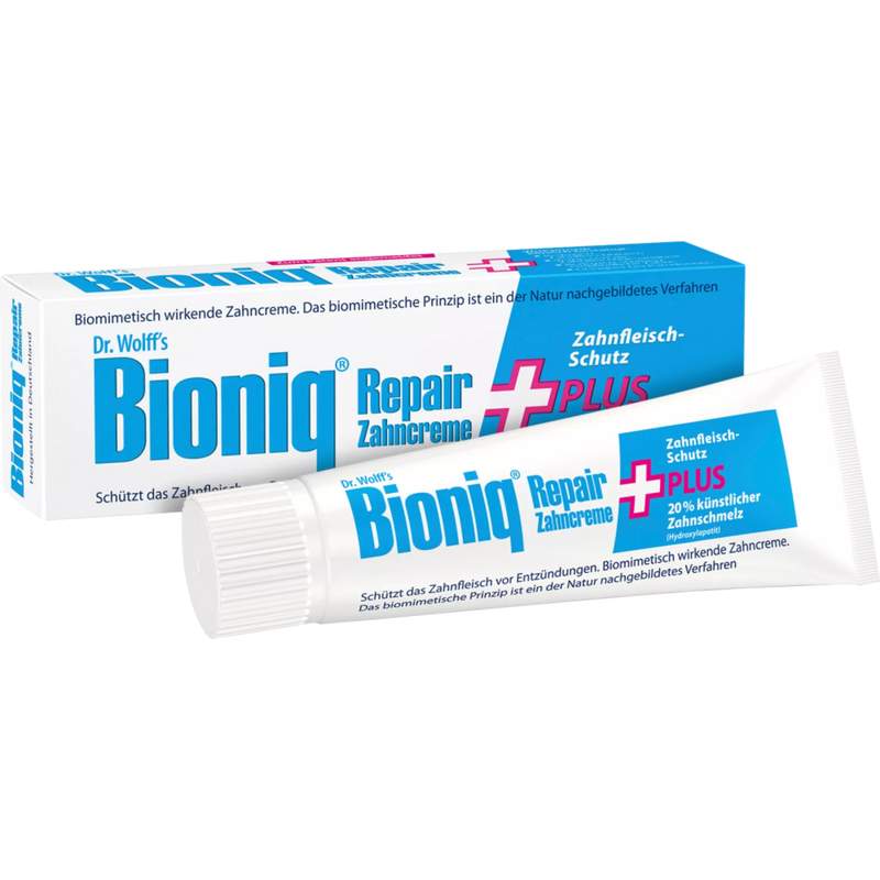 Bioniq® Tandpasta Repair Tandpasta Plus Tandvleesbescherming fluoridevrij, 75 ml