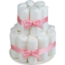 Tanjo Luiertaart klein, roze, 1 stuk