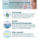 Philips Sonic Elektrische tandenborstel 4300 Protective Clean zwart, 1 stuk