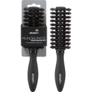 Brosse ronde ebelin avec poils de porc mélangés, 1 pièce