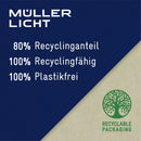 Bougie rétro LED Müller Light 25W E14 245lm, 1 pièce.