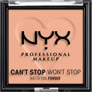 NYX PROFESSIONAL MAKEUP Poudre Can't Stop Won't Stop pêche matifiante et éclaircissante 13,6 g