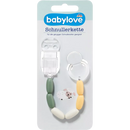 babylove Dummy ketting groen/geel, 1 st
