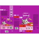 Croquettes Whiskas au bœuf pour chats adultes de 1 an et plus, 3,8 kg