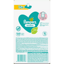 Lingettes humides Pampers Sensitive (15 x 80 pièces), paquet économique, 1 200 pièces