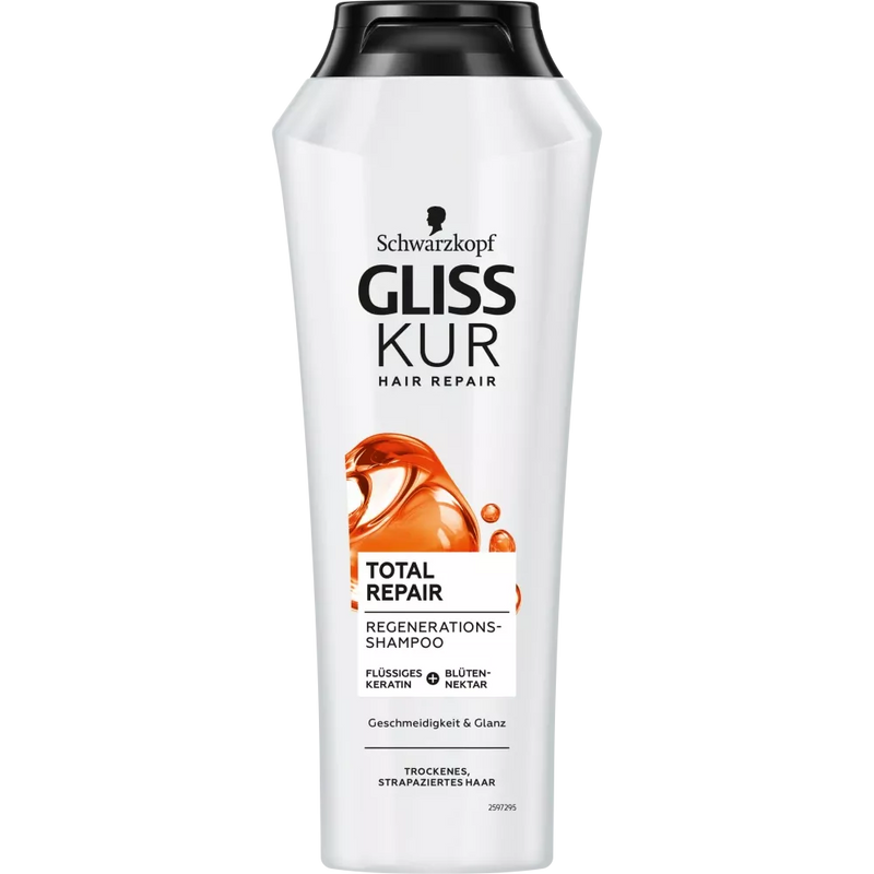 Schwarzkopf Gliss Kur Shampoo Total Repair, 250 ml