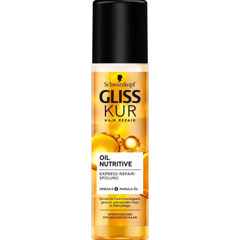 Schwarzkopf Gliss Kur Express Repair Conditioner Oil Nutritive, 200 ml