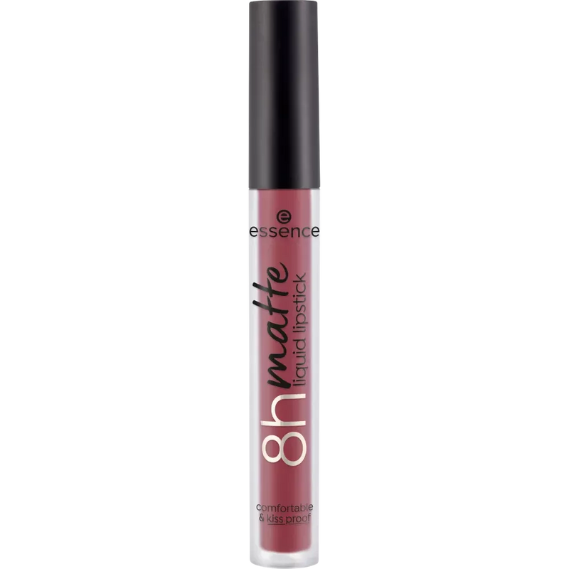 essence Lipstick Liquid 8h Matte 08 Dark Berry, 2.5 ml