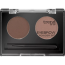 trend !t up Wenkbrauwpoeder set donkerbruin 030, 4 g