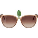 SUNDANCE Zonnebril in beige met bruin getinte glazen, Nature, 1 st