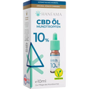 Gouttes buccales à l'huile de CBD Hanfama 10 %, 10 ml