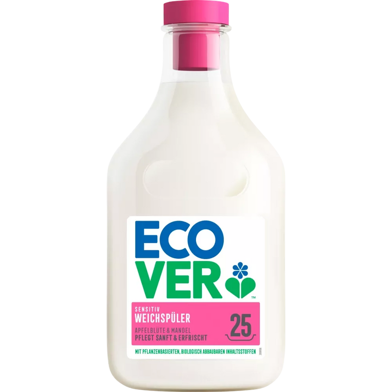 ecover Wasverzachter Appelbloesem & Amandel, 25 WL, 750 ml