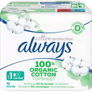 always Ultra pad Cotton Protection Normal met vleugels, 12 stuks